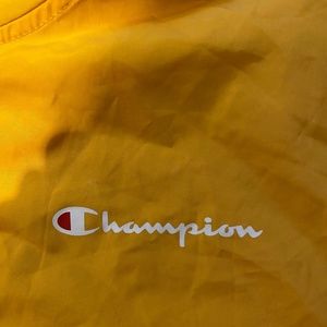 Women’s Orange Champion windbreaker pullover hoodie size M in Women’s